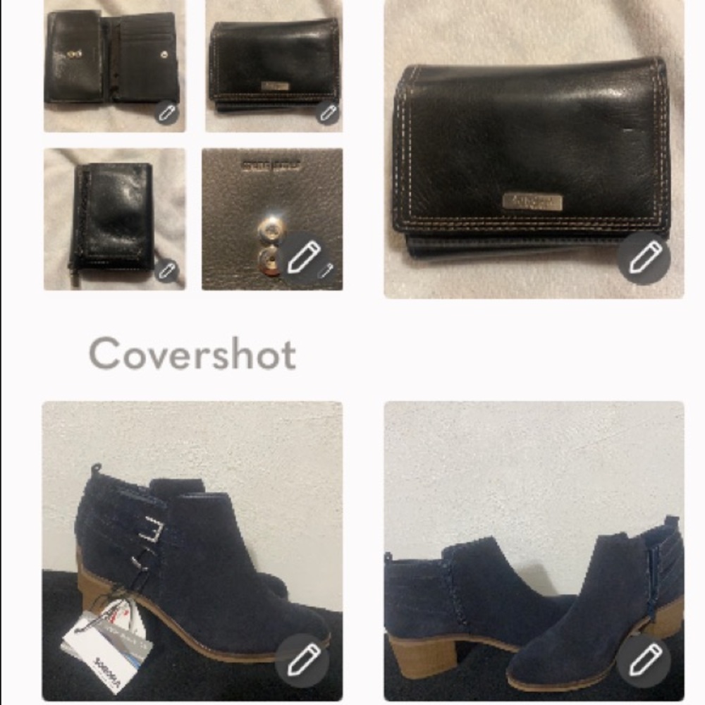 NEW Sonoma boot & leather wallet  Sz8.5